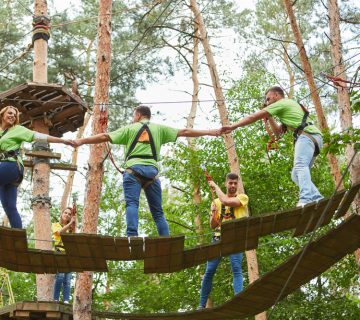 Weekend vol teambuilding activiteiten in de Ardennen